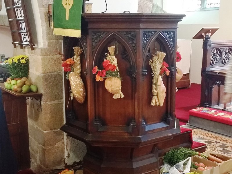 The Pulpit at Harvest